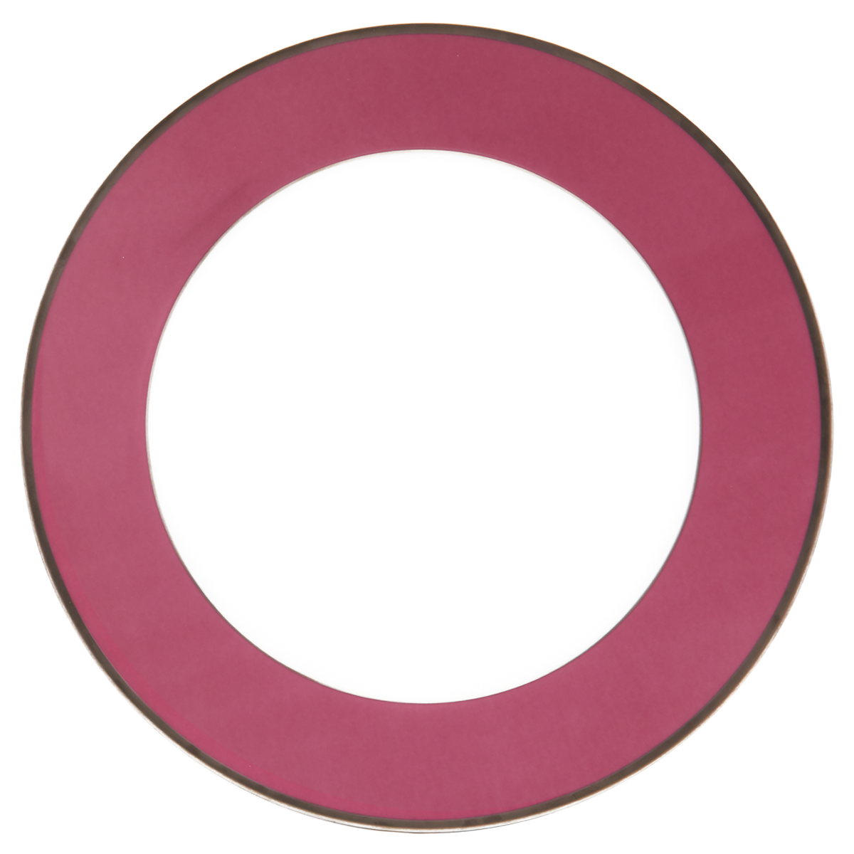 Service plate Les Présentations rose platine