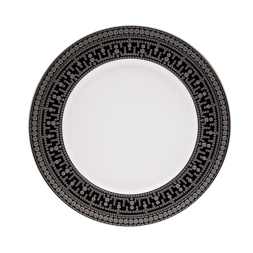 Assiette gastro tiara noir
