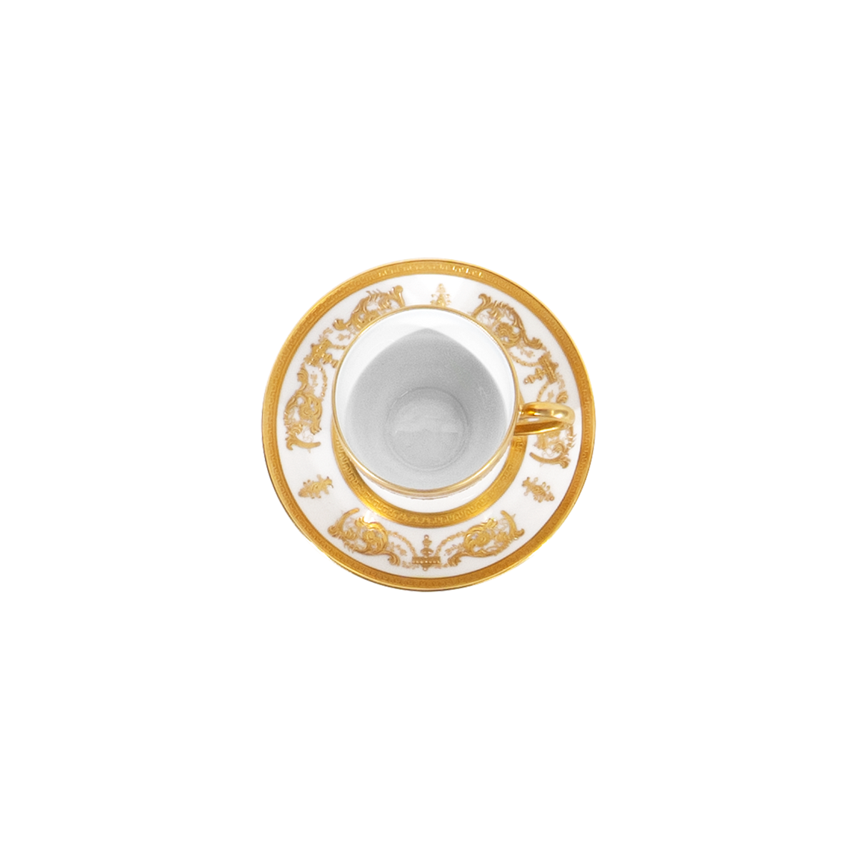 Tasse et soucoupe café impérator en porcelaine