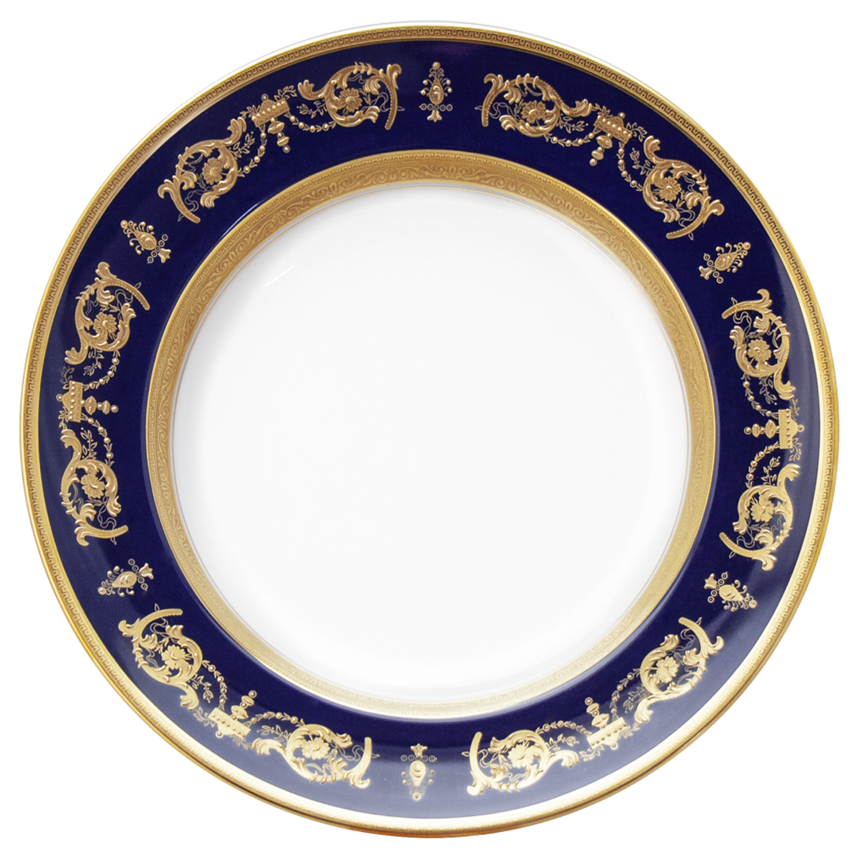 Plat rond en porcelaine