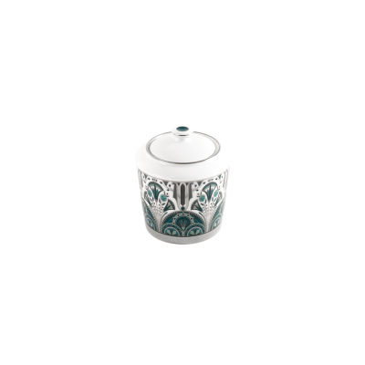 {:fr}Sucrier Rêves du Nil vert platine{:}{:en}Sugar bowl Rêves du Nil vert platine{:}
