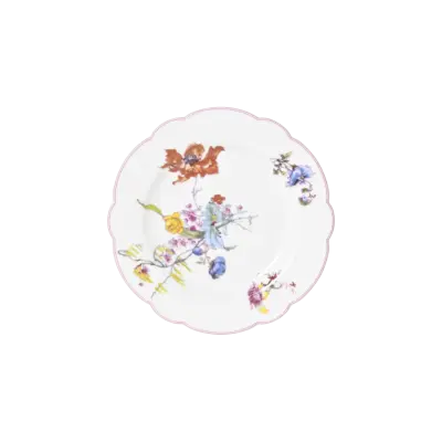 {:fr}Assiette à pain Fleurs d'Auteuil{:}{:en}Bread and butter plate Fleurs d'Auteuil{:}