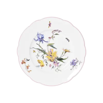 {:fr}Assiette à dessert Fleurs d'Auteuil{:}{:en}Salad plate Fleurs d'Auteuil{:}