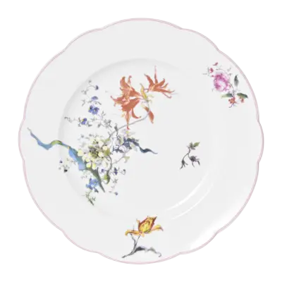 {:fr}Assiette à dîner Fleurs d'Auteuil{:}{:en}Dinner plate Fleurs d'Auteuil{:}