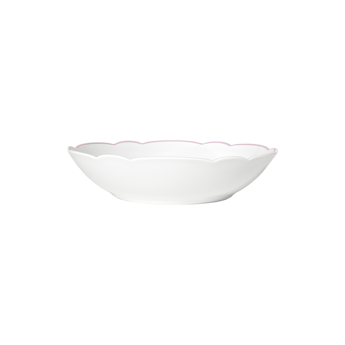 Assiette creuse calotte Fleurs d'Auteuil