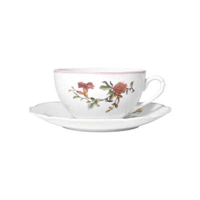 {:fr}Tasse et soucoupe déjeuner Fleurs d'Auteuil{:}{:en}Cappuccino cup and saucer Fleurs d'Auteuil{:}