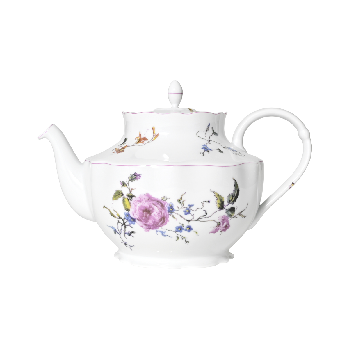 Théière Fleurs d'Auteuil