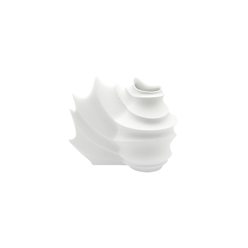 petit vase wind blanc de Christian Ghion