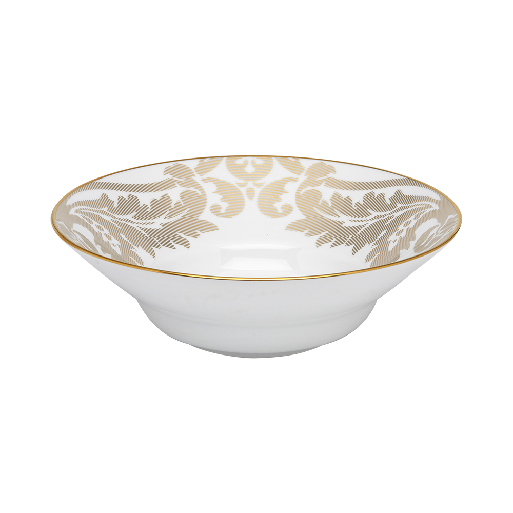 Damassé gold Rite Paris Salad Bowl Haviland