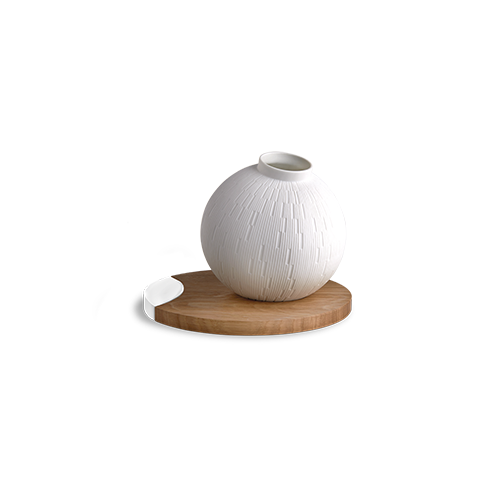 Infini vase forme mini sphere
