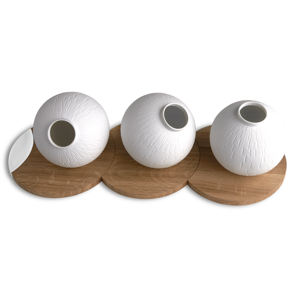 Infini Vase Centre de table Sphère Haviland